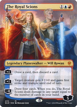 The Royal Scions Throne of Eldraine Alternate Art